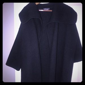 Vince Dark Charcoal Grey Wool Sweater. Size S.
